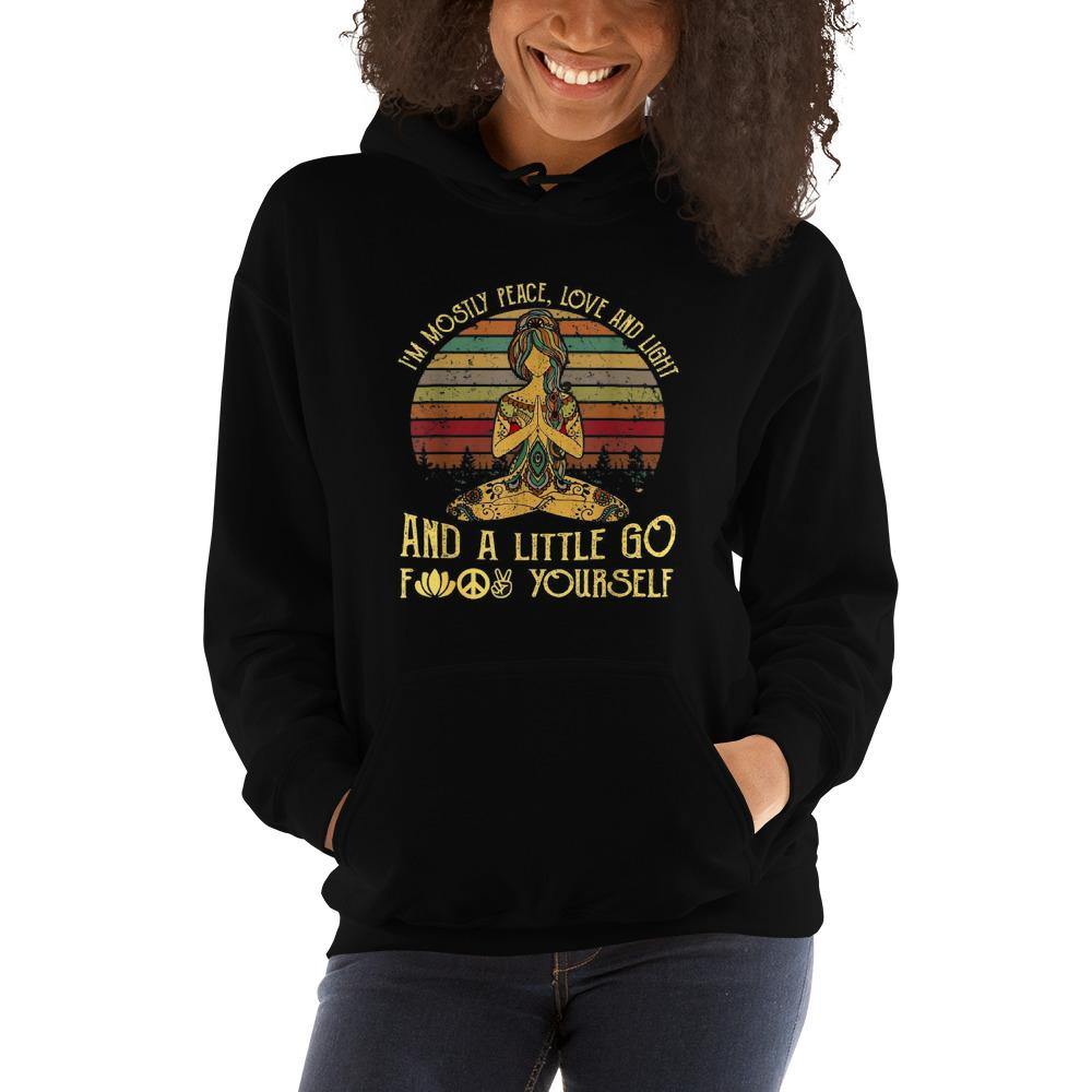 Peace, Love & Light- Unisex Hoodie - SoulShyne Products