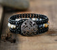 Onyx & Jasper Wrap Bracelet